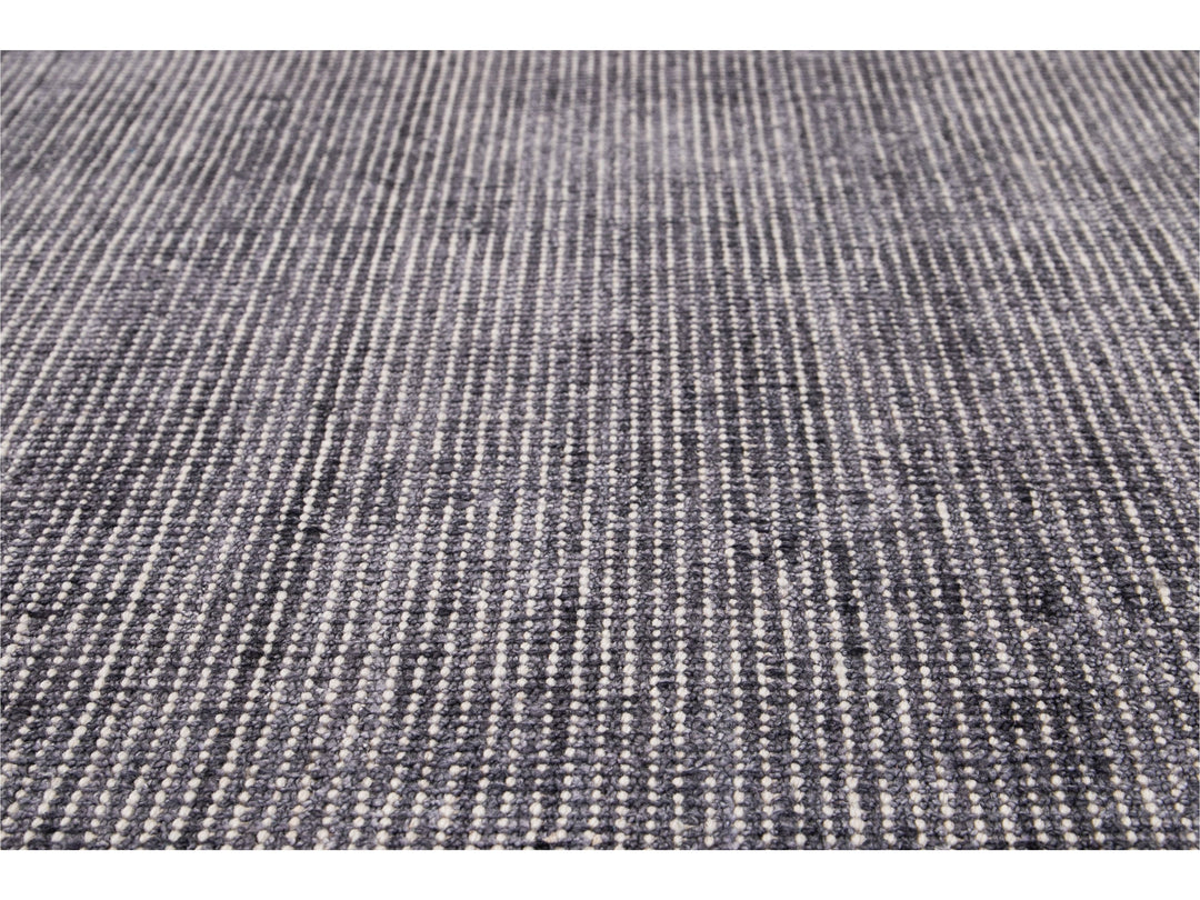 Modern Bamboo & Silk Boho Rug 9 X 12