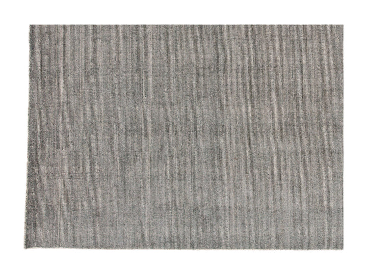 Modern Bamboo & Silk Boho Rug 10 X 14