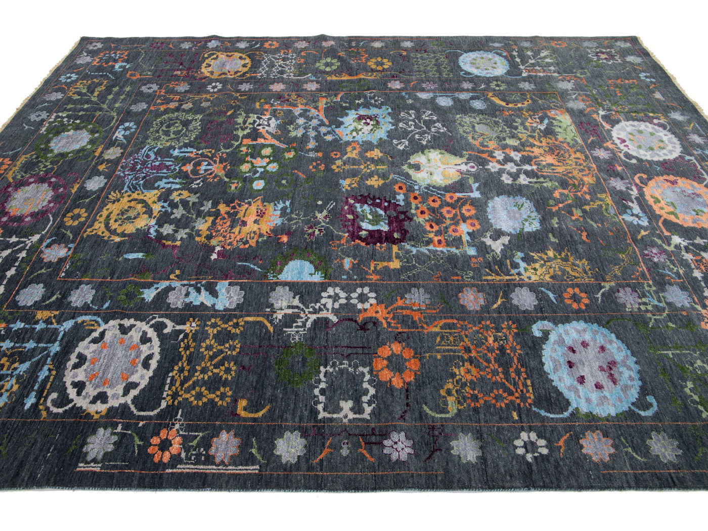 Contemporary Transitional Wool Rug 8 X 10