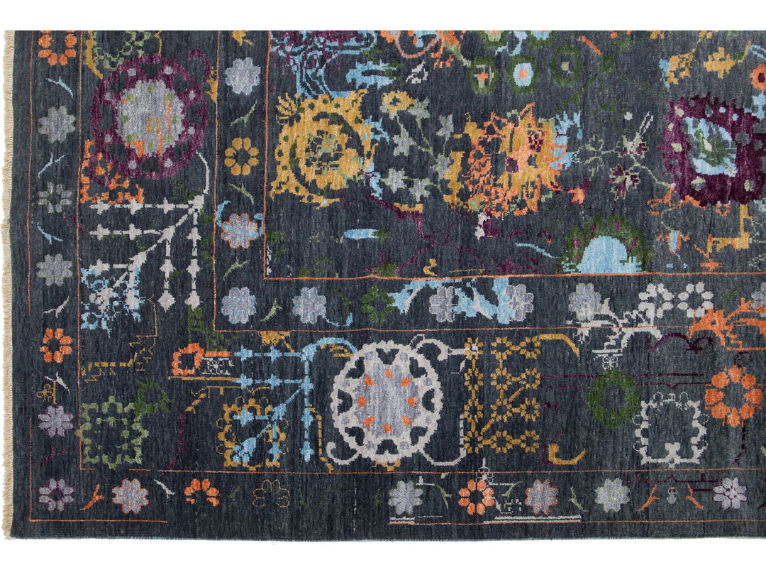 Contemporary Transitional Wool Rug 8 X 10