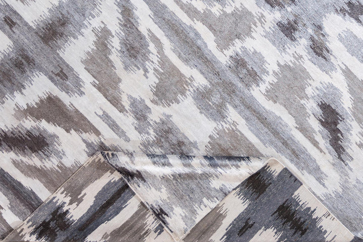 21st Century Modern Indian Silk Rug 10 X 14