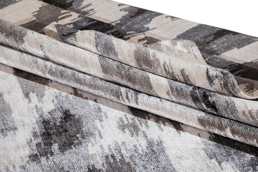 21st Century Modern Indian Silk Rug 10 X 14