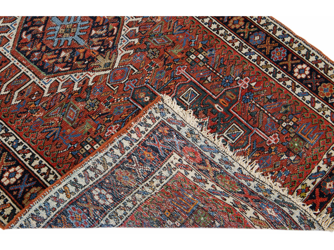 Vintage Karajah Wool Runner 3 X 11