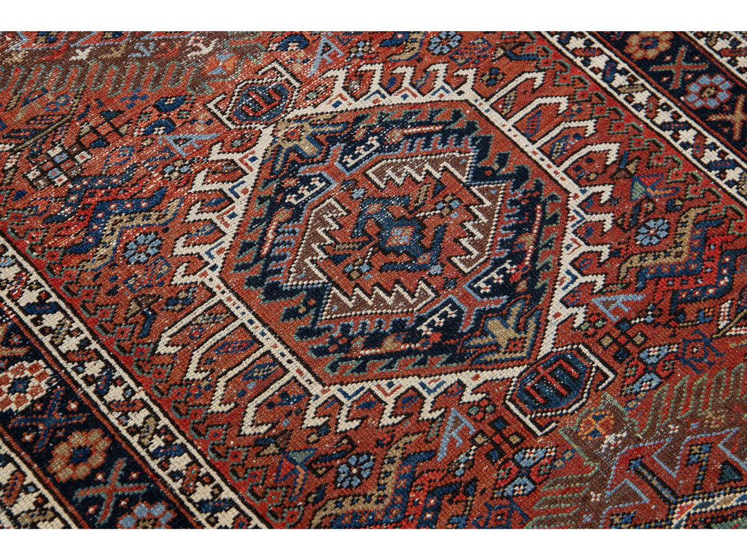 Vintage Karajah Wool Runner 3 X 11