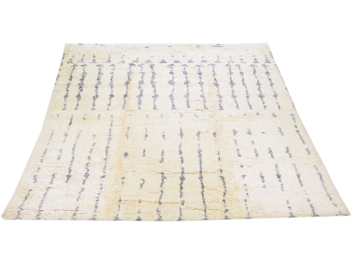 Modern Moroccan Style Wool Rug 12 X 15