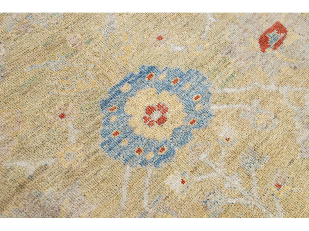 Modern Sultanabad Wool Rug 6 X 10