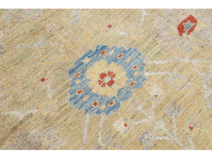 Modern Sultanabad Wool Rug 6 X 10
