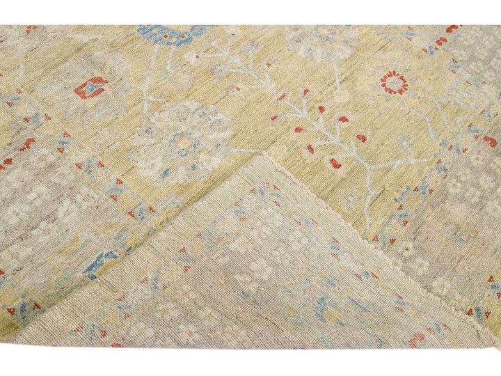 Modern Sultanabad Wool Rug 6 X 10