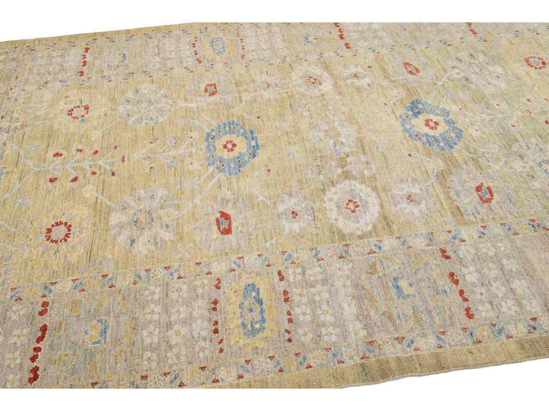 Modern Sultanabad Wool Rug 6 X 10