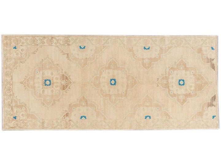Mid-20th Century Beautiful Turkish Runner Rug, 5 X 11