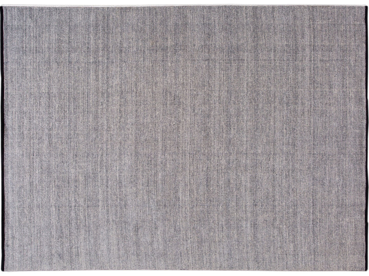Modern Bamboo & Silk Boho Rug 10 X 14