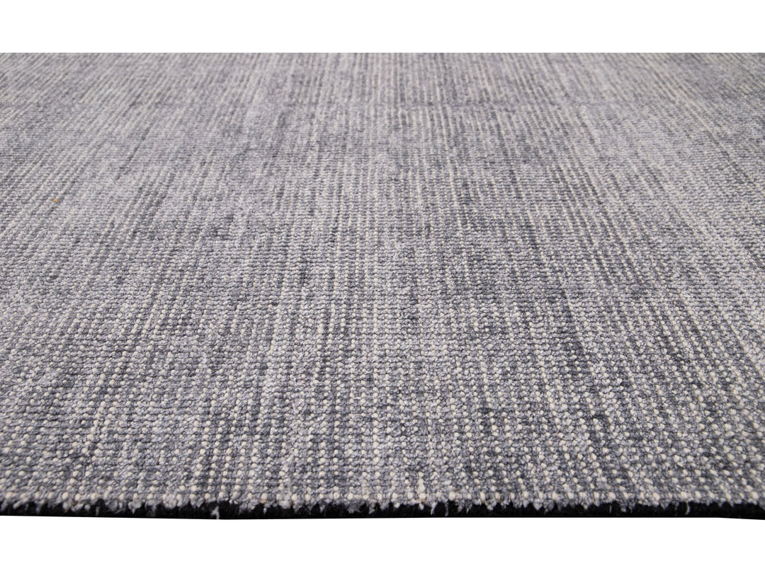 Modern Bamboo & Silk Boho Rug 10 X 14