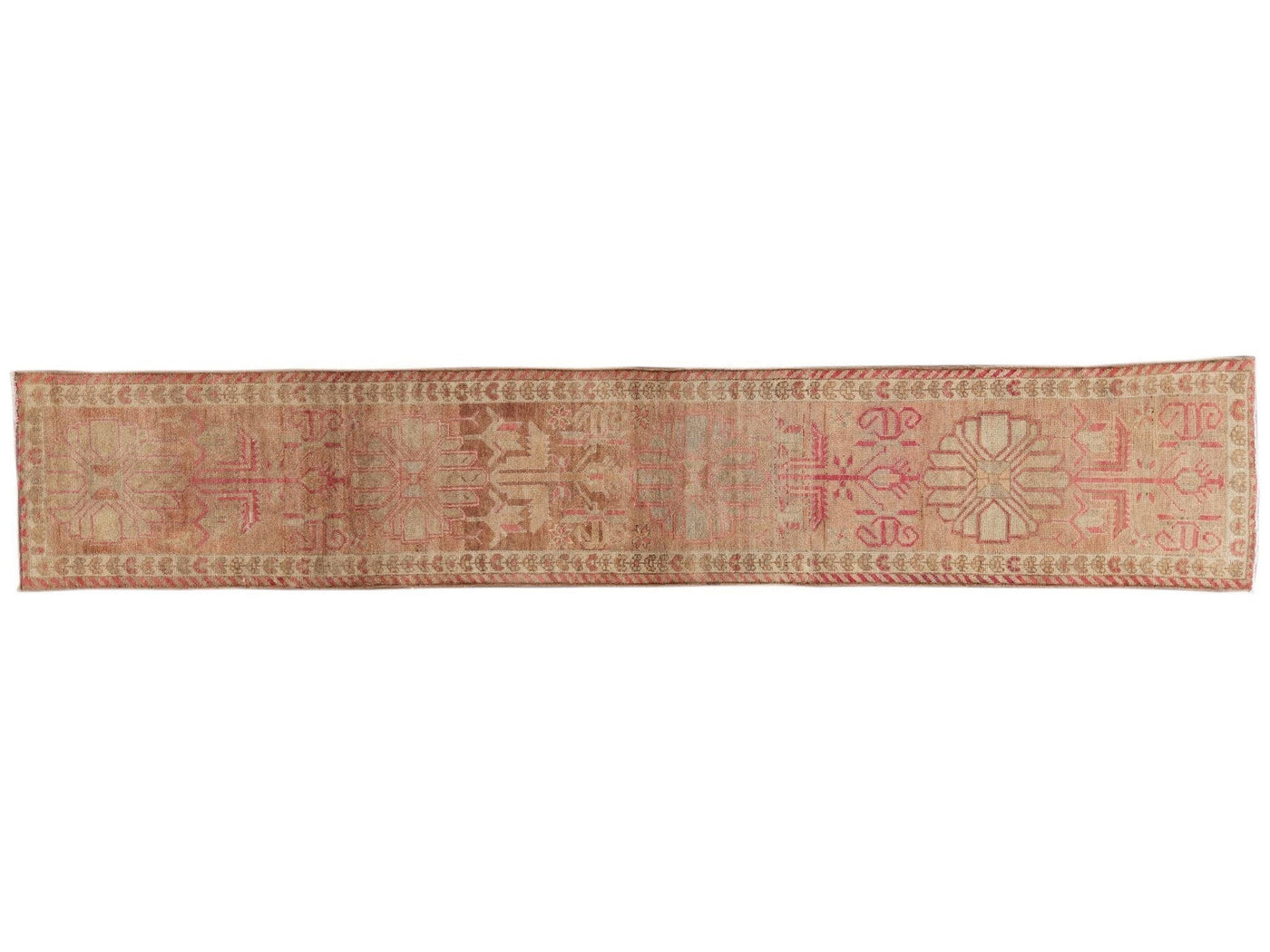Mid 20th Century Vintage Anatolian Runner Rug, 3 x 15