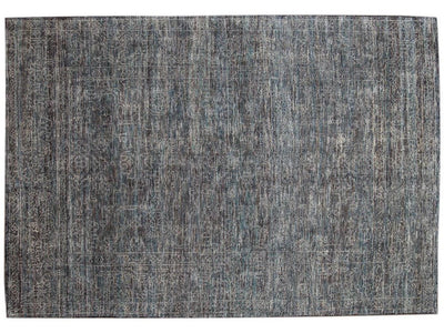 Modern Soumak Style Wool Rug 7 X 10