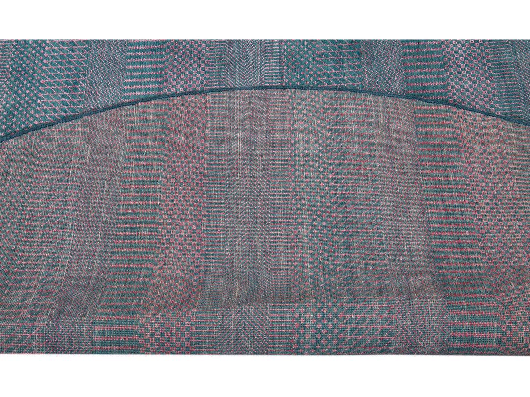 Modern Savannah Style Round Rug 8 X 8