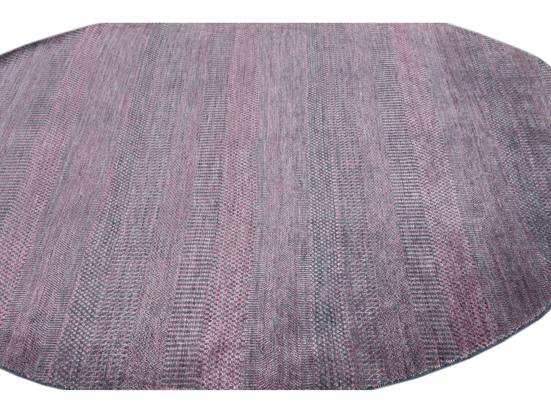 Modern Savannah Style Round Rug 7 X 7