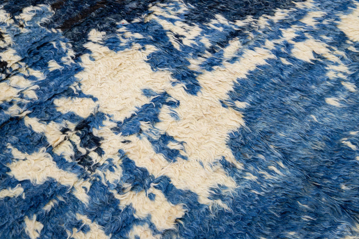 Modern Moroccan Wool Rug 7 X 10