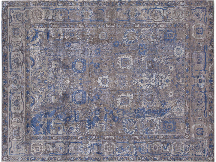 21st Century Mahal Style Wool Rug 9 x 12