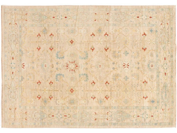 Contemporary Sultanabad Wool Rug 9 X 13