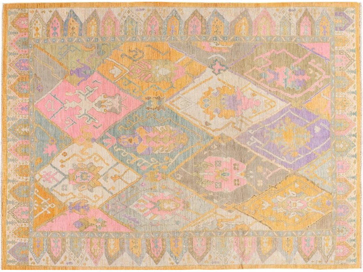Contemporary Sultanabad Wool Rug 9 X 12