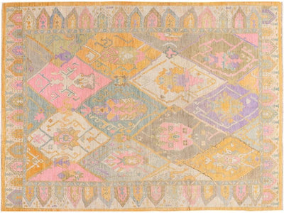 Contemporary Sultanabad Wool Rug 9 X 12