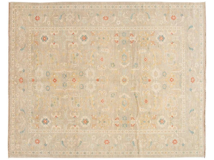Contemporary Sultanabad Wool Rug 10 X 12