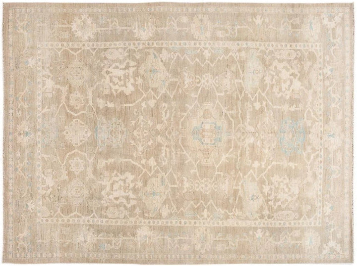 Contemporary Sultanabad Wool Rug 10 X 14