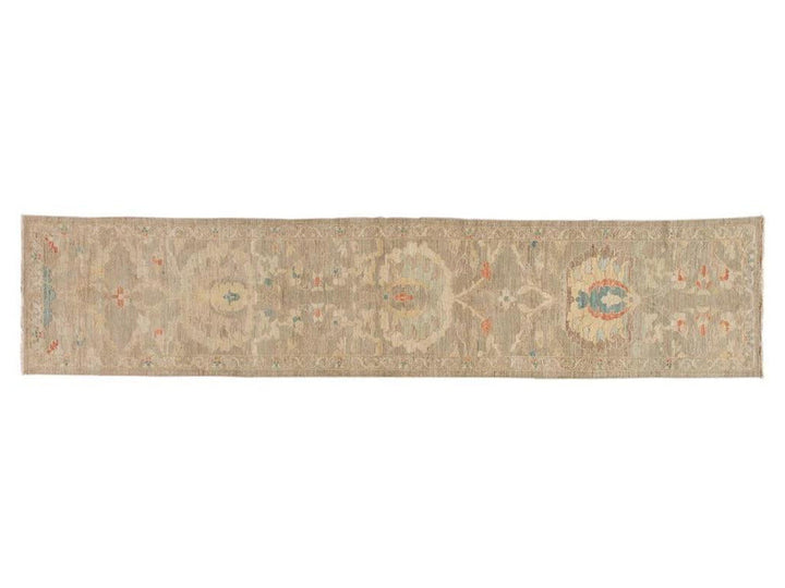 Modern Sultanabad Runner Wool Rug 3 X 16