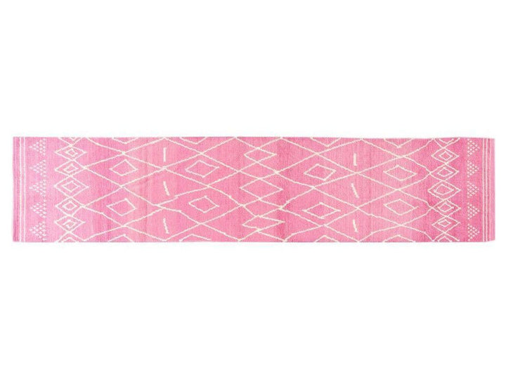Modern Moroccan Style Wool Runner 3 X 15