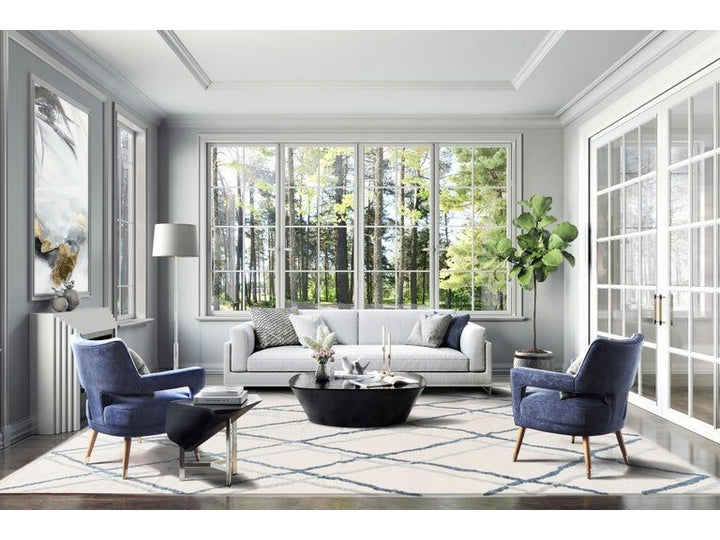 Modern Moroccan Wool Rug 9 X 13