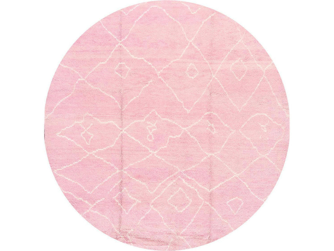Modern Moroccan Style Wool Rug 8 X 11