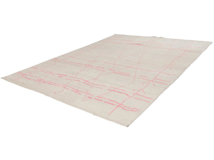 Modern Moroccan-Style Wool Rug 9 X 12