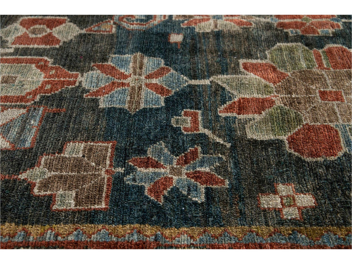 Antique Persian Malayer Rug 14 X 14