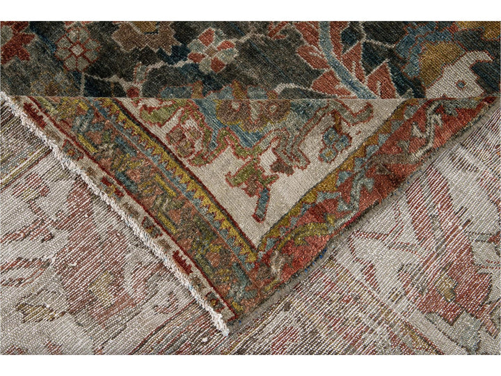 Antique Persian Malayer Rug 14 X 14