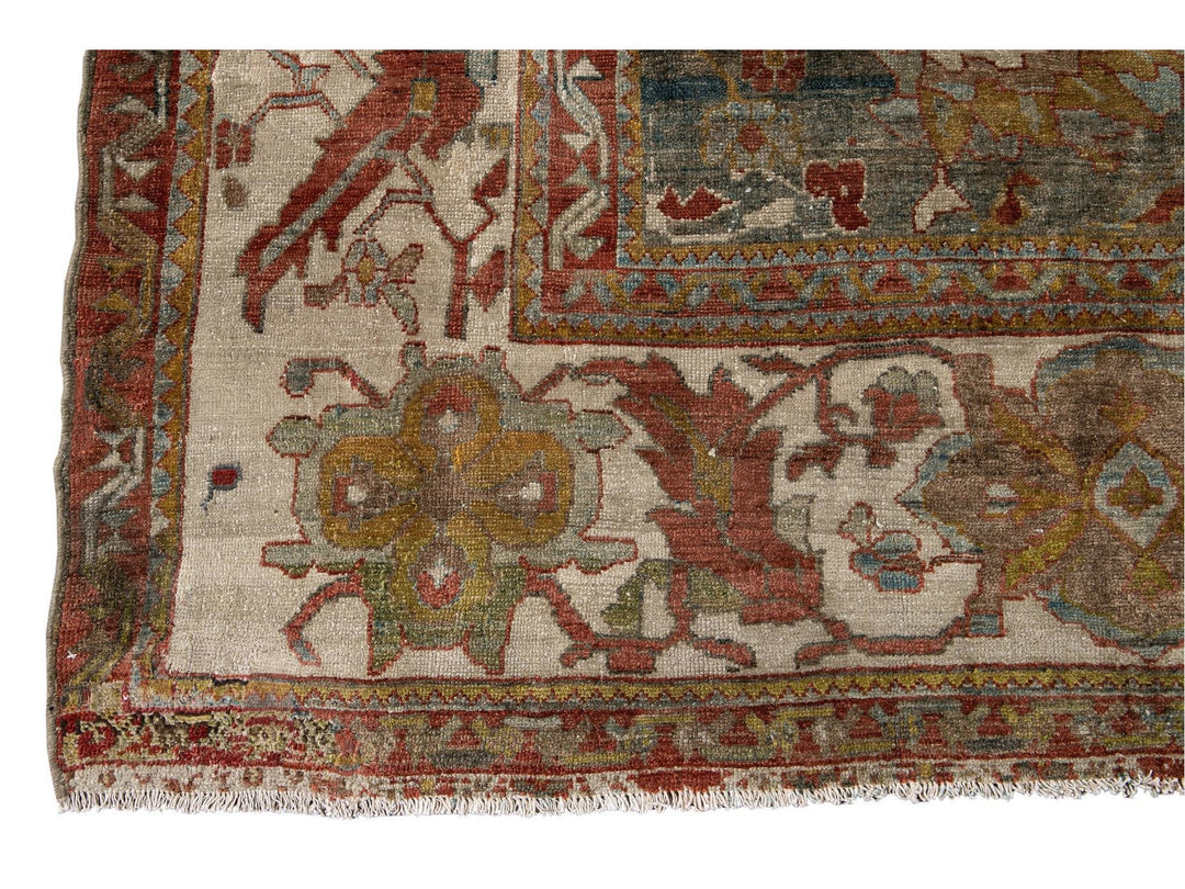 Antique Persian Malayer Rug 14 X 14