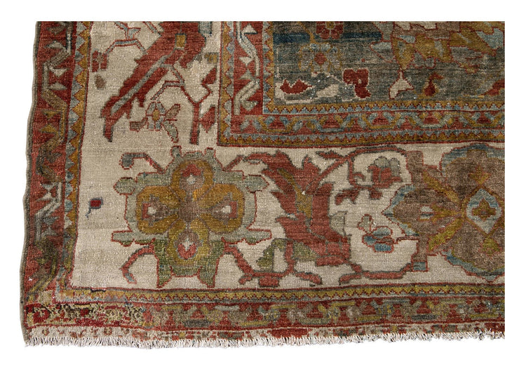 Antique Persian Malayer Rug 14 X 14