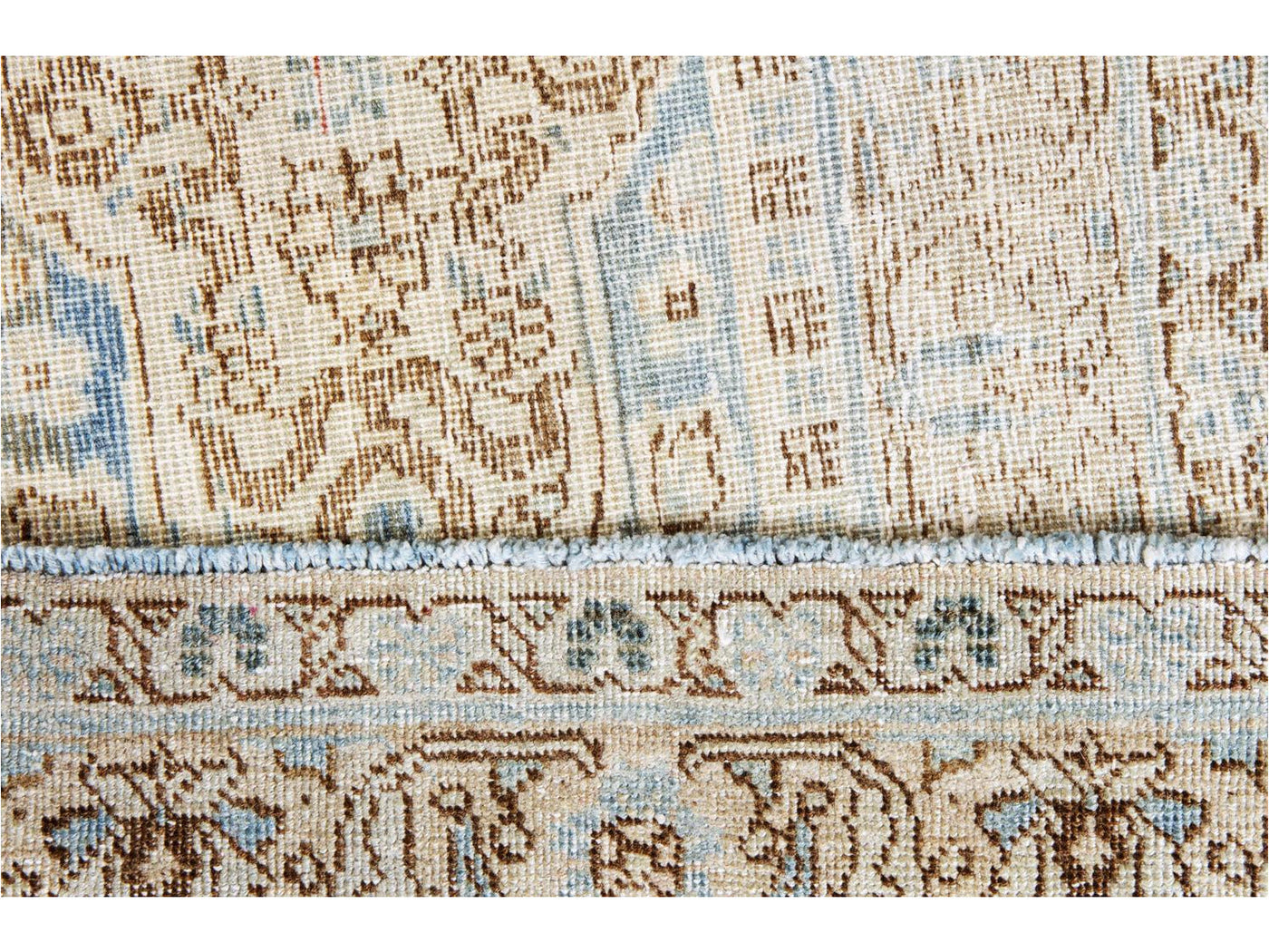 Antique Tabriz Wool Rug 9 X 11