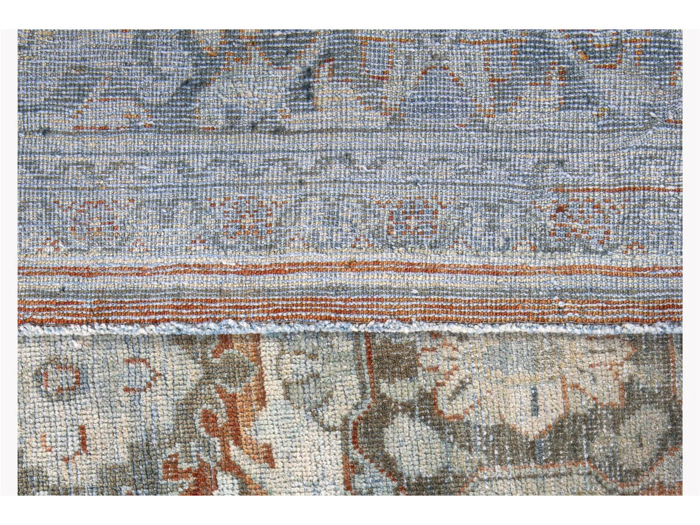 Antique Mahal Wool Rug 10 X 12