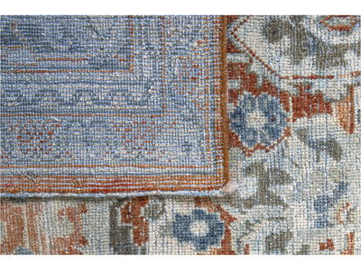 Antique Mahal Wool Rug 10 X 12