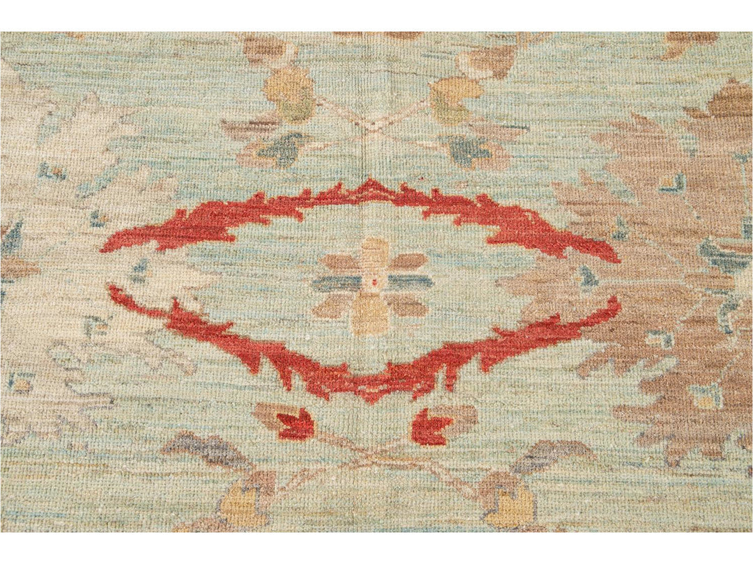 Modern Sultanabad Rug 16 X 23