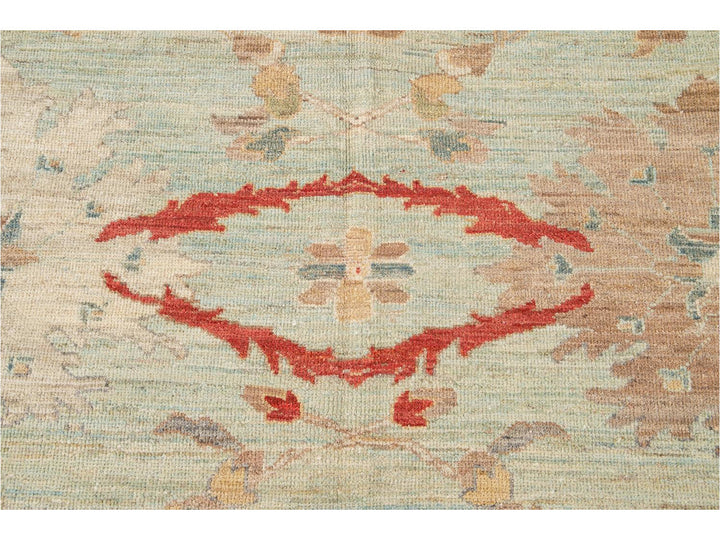 Modern Sultanabad Rug 16 X 23