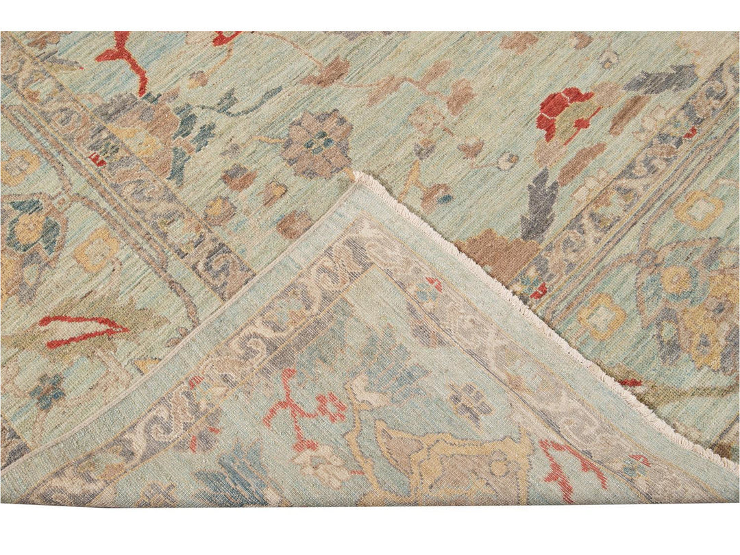 Modern Sultanabad Rug 16 X 23