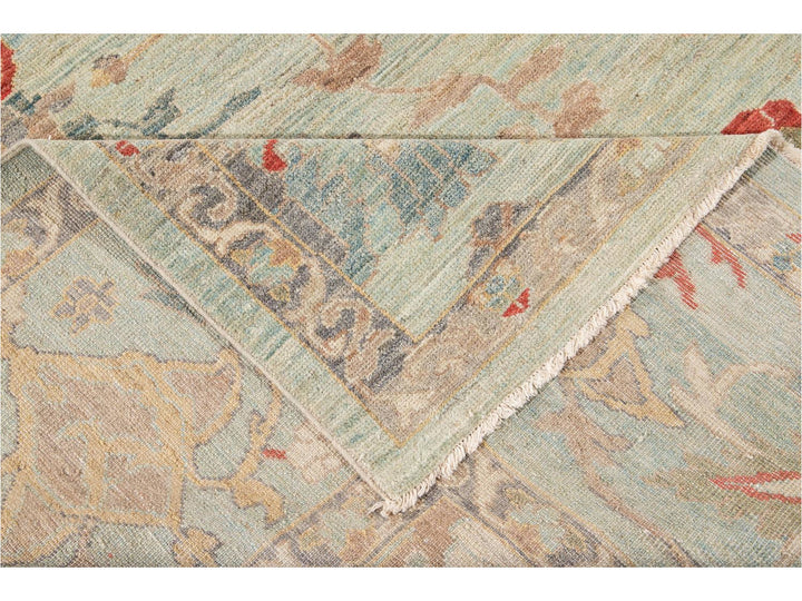 Modern Sultanabad Rug 16 X 23