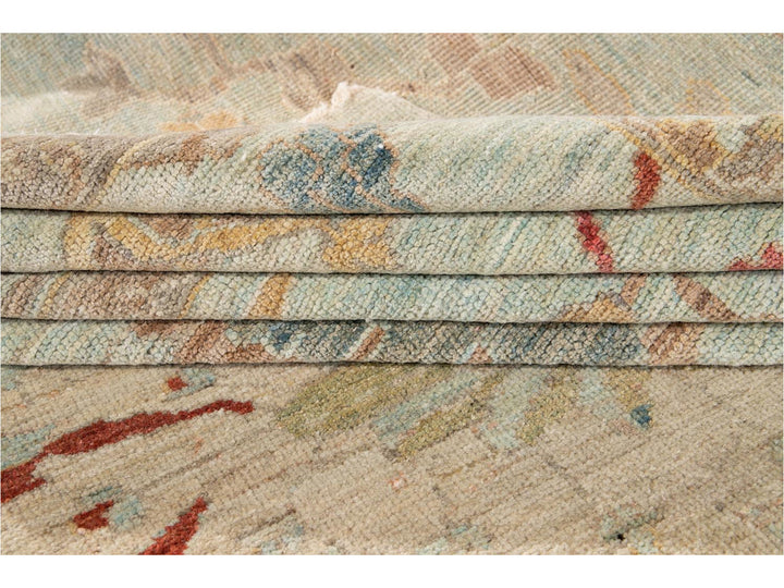 Modern Sultanabad Rug 16 X 23