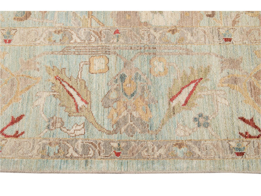 Modern Sultanabad Rug 16 X 23