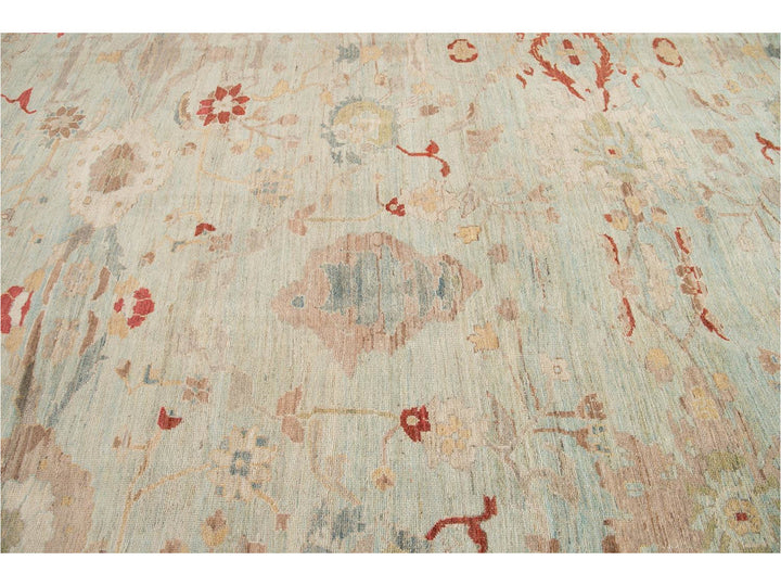 Modern Sultanabad Rug 16 X 23