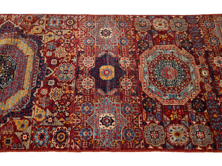 Modern Transitional Wool Runner 3 X 9