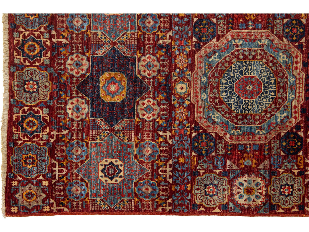 Modern Transitional Wool Runner 3 X 9