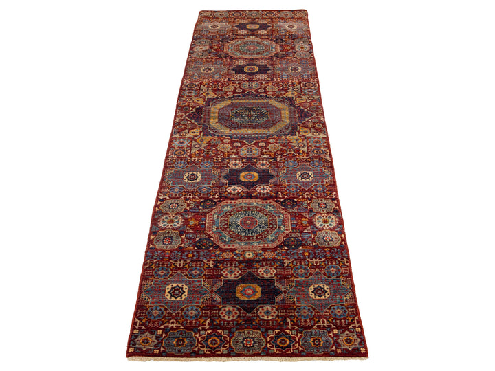 Modern Transitional Wool Runner 3 X 9