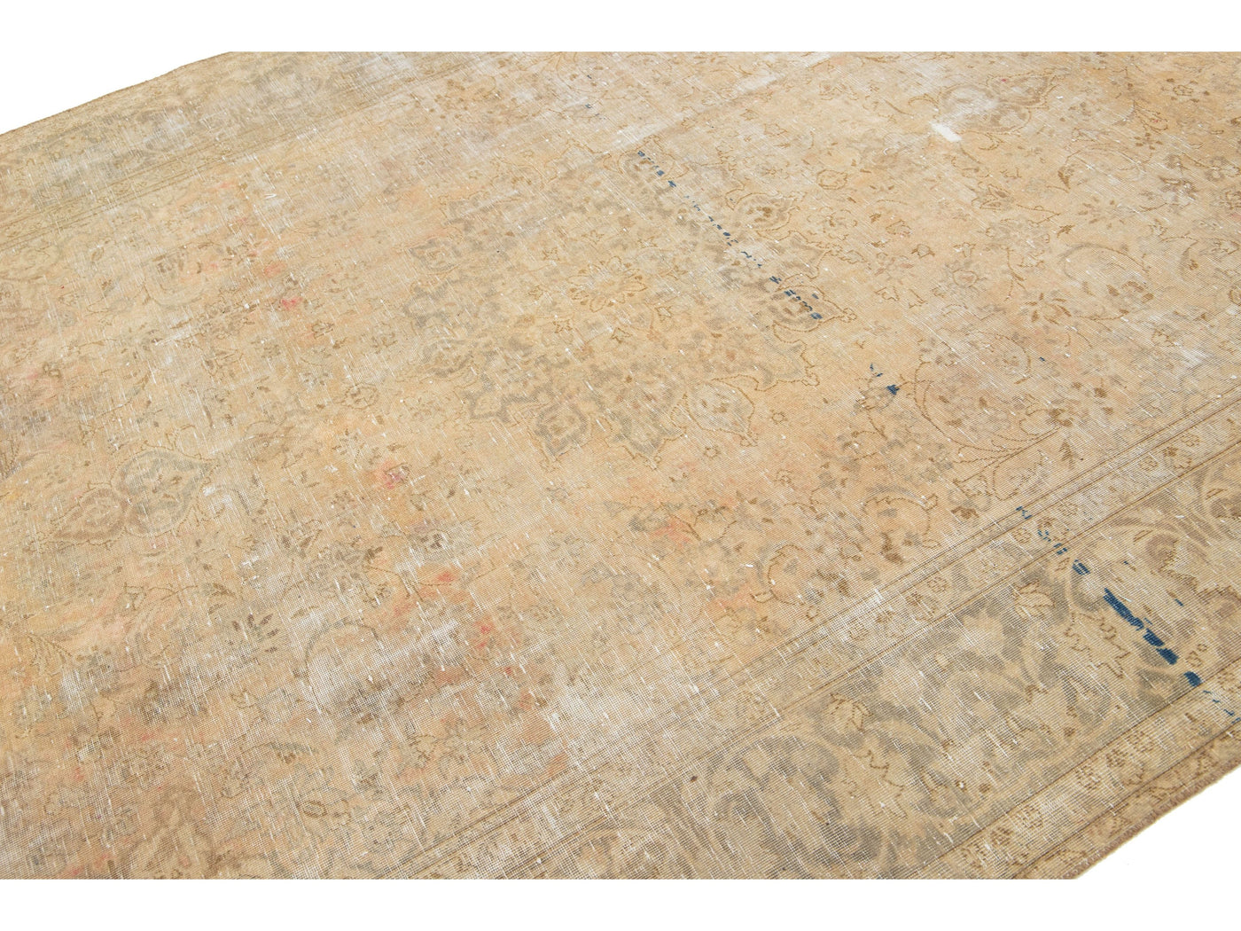 Antique Mahal Wool Rug 7 X 11